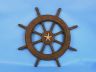 Flying Dutchman Ghost Pirate Decorative Ship Wheel With Starfish 18 - 5