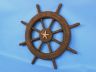 Flying Dutchman Ghost Pirate Decorative Ship Wheel With Starfish 18 - 2