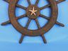 Flying Dutchman Ghost Pirate Decorative Ship Wheel With Starfish 18 - 1
