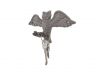 Cast Iron Flying Owl Decorative Metal Talons Wall Hooks 6 - 5
