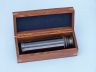 Deluxe Class Oil-Rubbed Bronze Antique Captains Spyglass Telescope 15 with Rosewood Box - 3