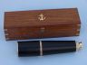 Deluxe Class Hampton Collection Solid Brass with Leather Spyglass with Rosewood Box 36 - 8