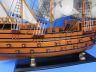 Wooden Spanish Galleon Tall Model Ship Limited 34 - 15