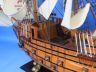 Wooden Spanish Galleon Tall Model Ship Limited 34 - 4