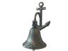 Rustic Gold Cast Iron Wall Hanging Anchor Bell 8 - 2