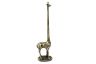 Rustic Gold Cast Iron Giraffe Extra Toilet Paper Stand 19 - 5