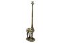 Rustic Gold Cast Iron Giraffe Extra Toilet Paper Stand 19 - 3