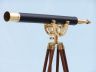 Floor Standing Brass-Leather Anchormaster Telescope 65 - 7