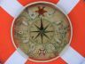 Vibrant Orange Decorative Lifering Clock With White Bands 18 - 4