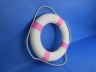 Classic White Decorative Lifering with Pink Bands 20 - 4