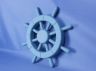 Light Blue Decorative Ship Wheel with Starfish 12 - 4