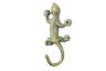 Antique Seaworn Bronze Cast Iron Lizard Hook 6 - 2