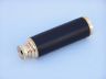 Deluxe Class Captains Brass - Leather Spyglass Telescope 15 w- Rosewood Box - 1