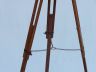 Floor Standing Bronzed With Leather Harbor Master Telescope 60 - 12
