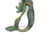 Antique Bronze Cast Iron Arching Mermaid Bottle Opener 6 - 4