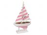 Wooden Pretty in Pink Model Sailboat 9 - 1