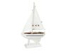 Wooden Seas the Day Model Sailboat Christmas Tree Ornament - 5