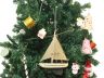 Wooden By The Sea Model Sailboat Christmas Tree Ornament - 7
