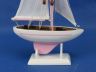 Wooden Pink Pacific Sailer Model Sailboat Decoration 9 - 3