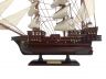 Wooden Black Pearl White Sails Pirate Ship Model 20 - 7