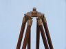 Floor Standing Antique Brass With Leather Griffith Astro Telescope 50 - 10