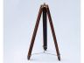 Floor Standing Antique Brass with Leather Anchormaster Telescope 50 - 12