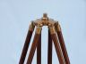 Floor Standing Antique Brass with Leather Anchormaster Telescope 50 - 9