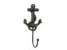 Rustic Black Cast Iron Anchor Hook 7 - 3