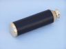 Deluxe Class Captains Brass - Leather Spyglass Telescope 15 w- Rosewood Box - 4