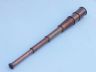 Deluxe Class Admirals Antique Copper Spyglass Telescope With Rosewood Box 27 - 3