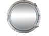 Silver Finish Decorative Ship Porthole Mirror 24 - 1