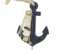 Wooden Rustic Decorative Blue Anchor with Hook 7 - 4