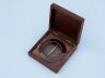 Antique Copper Admirals Desk Compass with Rosewood Box 5 - 4