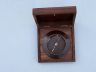 Antique Copper Admirals Desk Compass with Rosewood Box 5 - 3