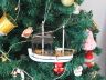 Wooden Fishing R Us Model Fishing Boat Christmas Tree Ornament - 3