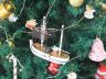 Wooden Fishing R Us Model Fishing Boat Christmas Tree Ornament - 1