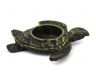 Antique Gold Cast Iron Turtle Decorative Tealight Holder 4.5 - 3