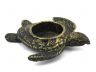 Antique Gold Cast Iron Turtle Decorative Tealight Holder 4.5 - 1