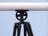 Floor Standing Oil-Rubbed Bronze-White Leather With Black Stand Griffith Astro Telescope 65 - 8