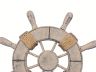 Rustic Decorative Ship Wheel 9 - 3
