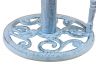 Rustic Dark Blue Whitewashed Cast Iron Anchor Paper Towel Holder 16 - 2