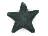 Seaworn Blue Cast Iron Starfish Decorative Bowl 8 - 1