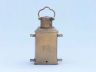 Antique Brass Masthead Oil Lamp 14 - 3