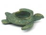 Antique Bronze Cast Iron Turtle Decorative Tealight Holder 4.5 - 3