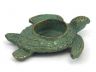 Antique Bronze Cast Iron Turtle Decorative Tealight Holder 4.5 - 2