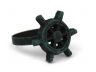 Seaworn Blue Cast Iron Ship Wheel Napkin Ring 2 - set of 2 - 2