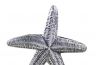 Antique Silver Cast Iron Starfish Napkin Holder 6 - 3