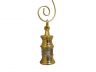 Solid Brass Oil Lamp Christmas Ornament 3 - 3
