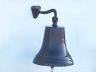 Oil Rubbed Bronze Hanging Ships Bell 18 - 2