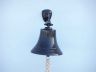 Oil Rubbed Bronze Hanging Ships Bell 9 - 1